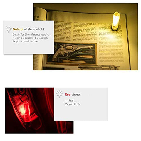 RovyVon Aurora A5 G4 white sidelights offer versatile illumination for outdoor use.