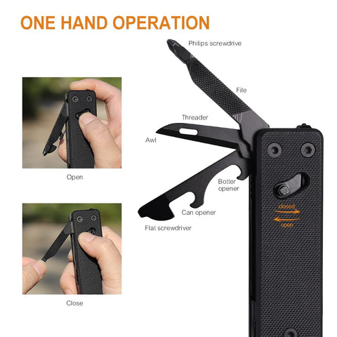 Roxon KS2E Noir Elite G10 handle delivers a sturdy grip