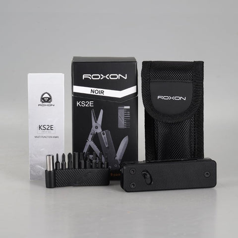Roxon KS2E Noir Elite nail free button design for safe access