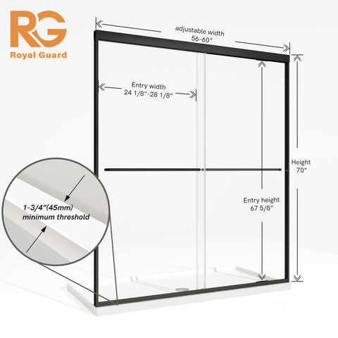 Matte black finish complements modern bathrooms with durable, premium feel.