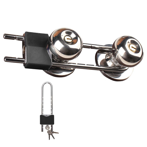 ROZEKEAN double-door knob lever compatibility supports various handles.