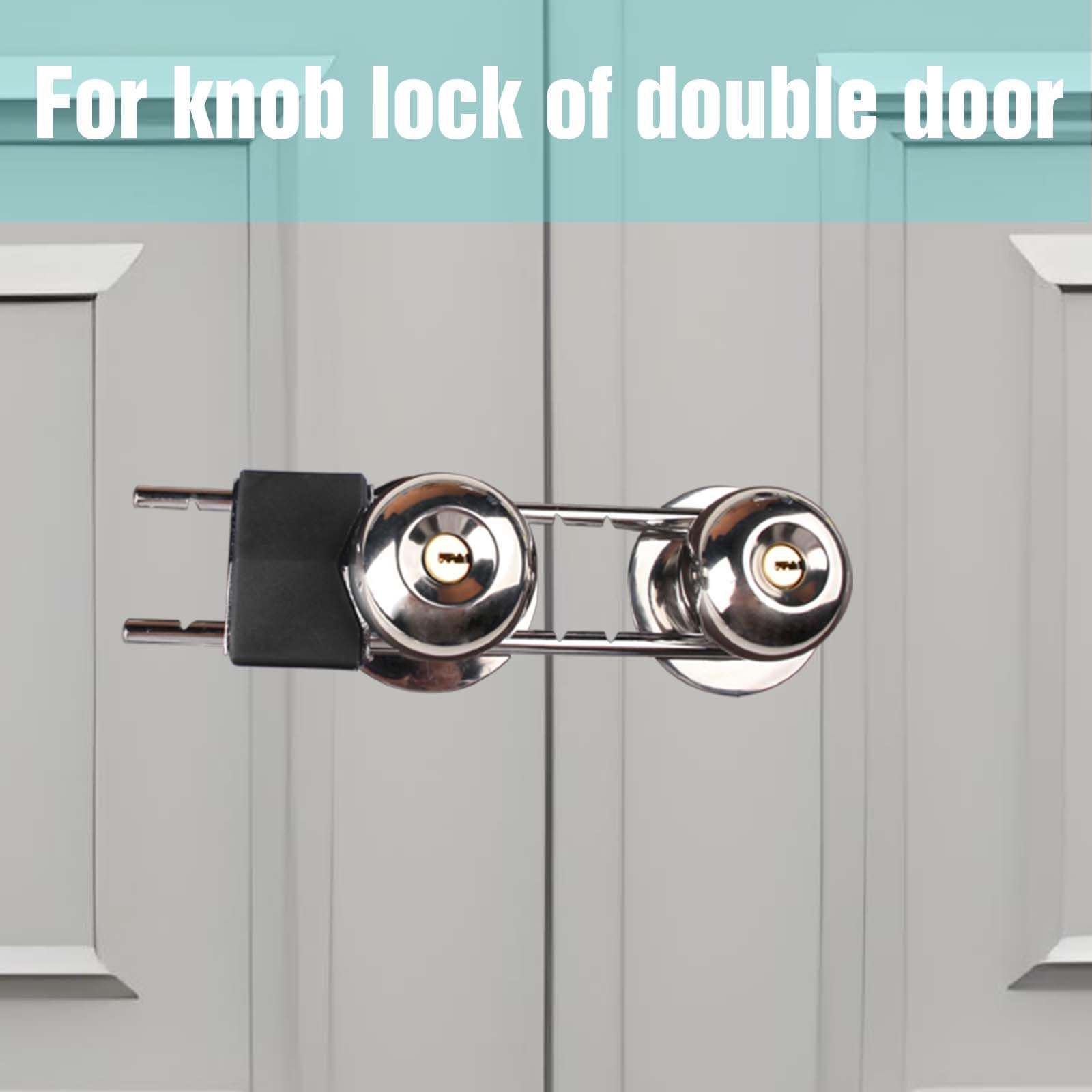 ROZEKEAN secured door bar installed reduces risk of forced entry.