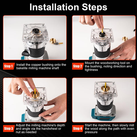 Rpeconu dovetailing demo shows clean joints with guide set.