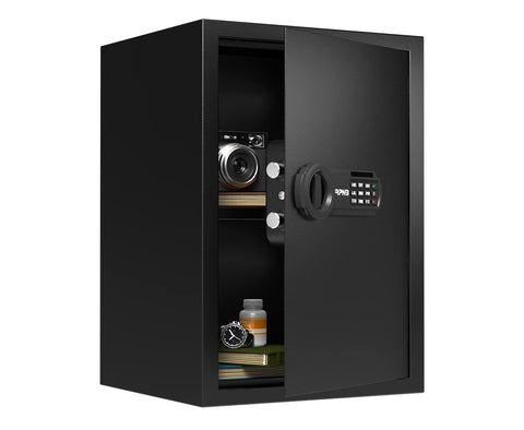RPNB Deluxe safe exterior with keypad for quick access to valuables.
