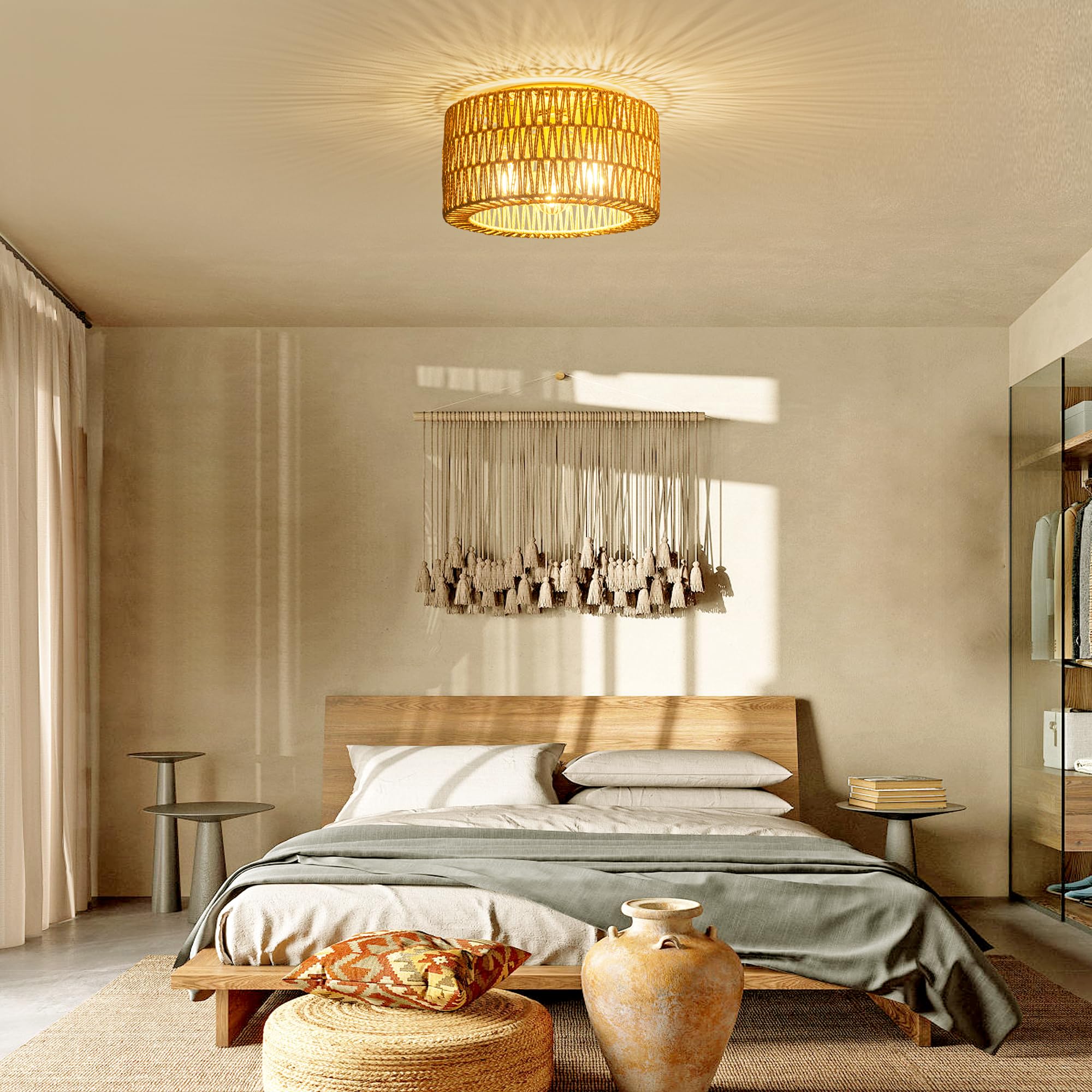 Rpzloila hallway entry light welcomes guests with warm radiance