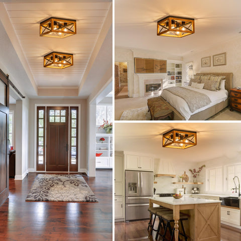 Rpzloila open-caged design enhances airflow and light diffusion in any room.