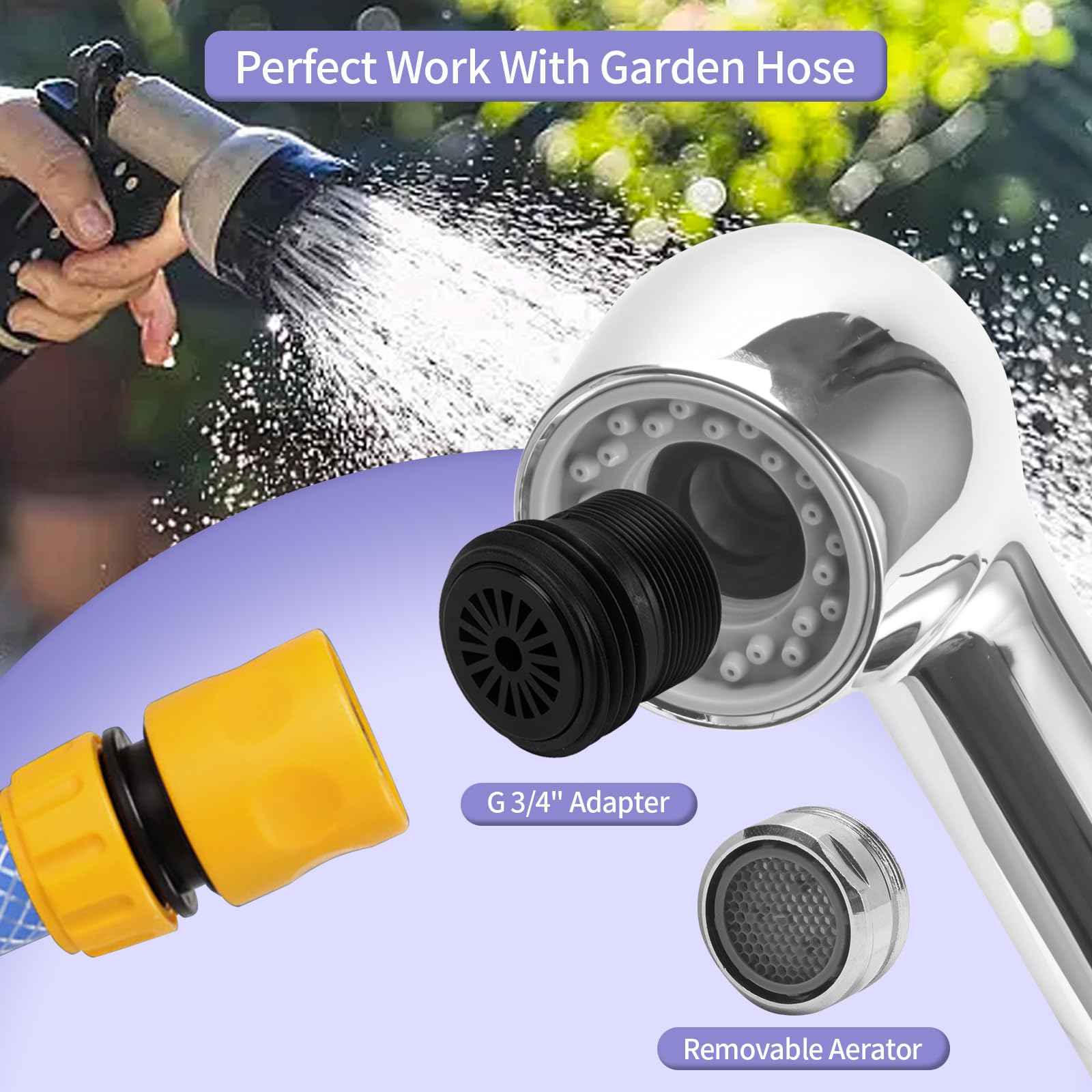 RSYEKU ABS plastic construction resists rust and scratches