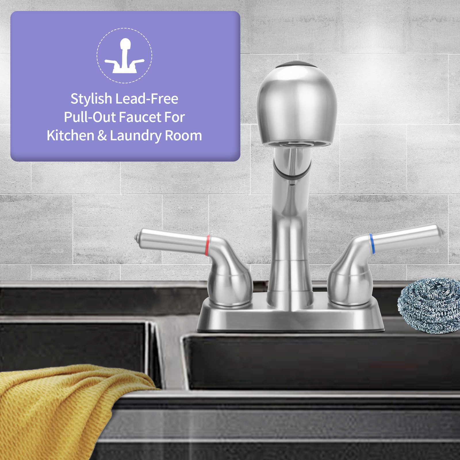 RSYEKU dual-handle spray for precise control in chores