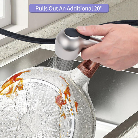 RSYEKU quick-connect hose simplifies setup without tools
