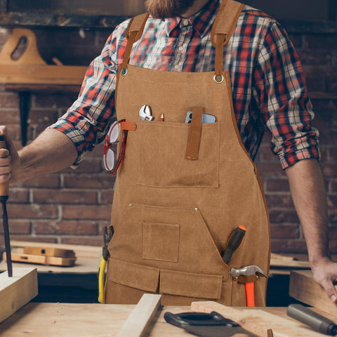 Rtcimoic apron front hem demonstrates extended coverage for splash protection