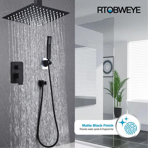 RTOBWEYE adjustable ceiling brackets fit different heights for family use.
