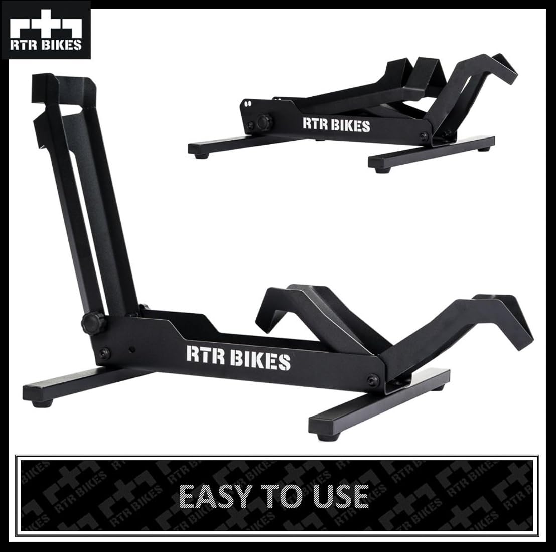 RTR BIKES Brutus rubber feet provide floor protection and slip resistance