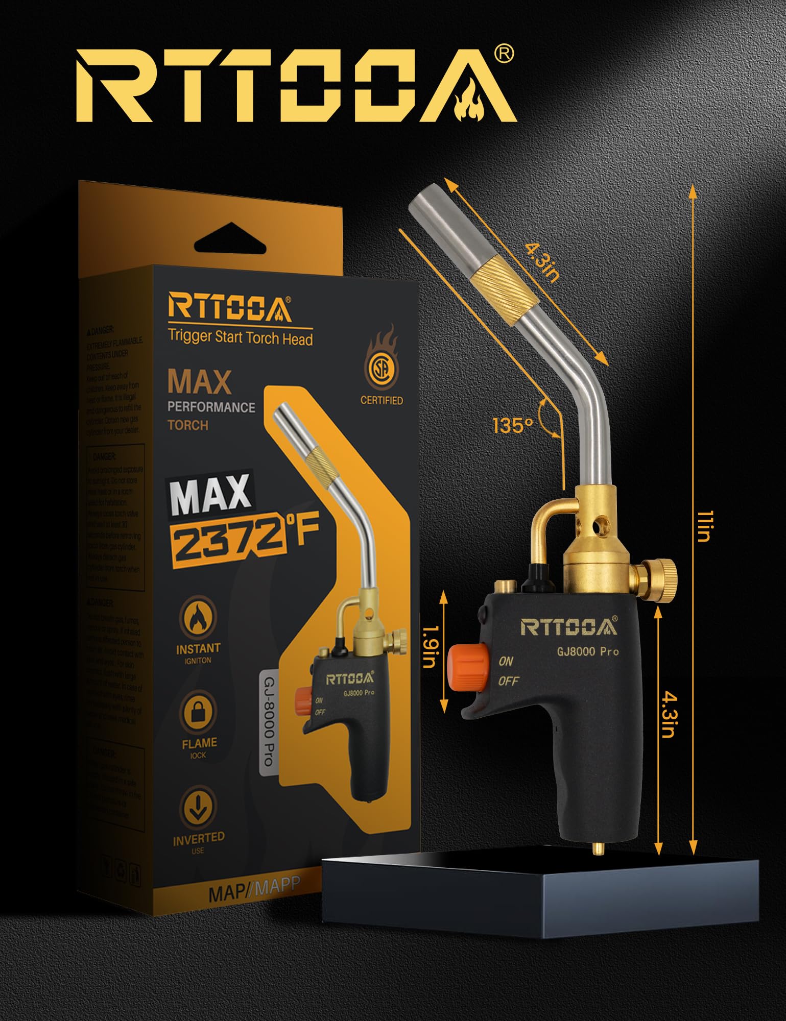 RTTOOA GJ-8000pro versatile-use case cooking and soldering in one tool.