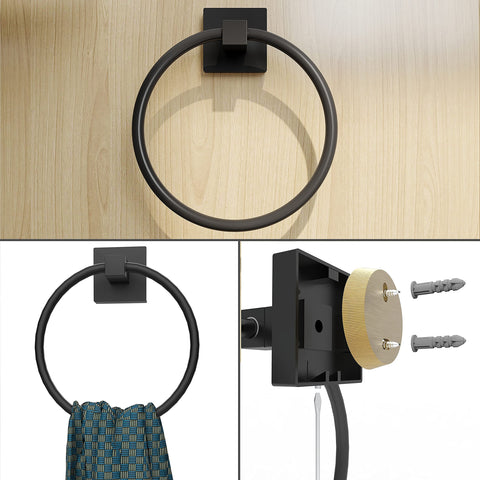 Ruacq stainless steel construction resists rust in damp bathrooms