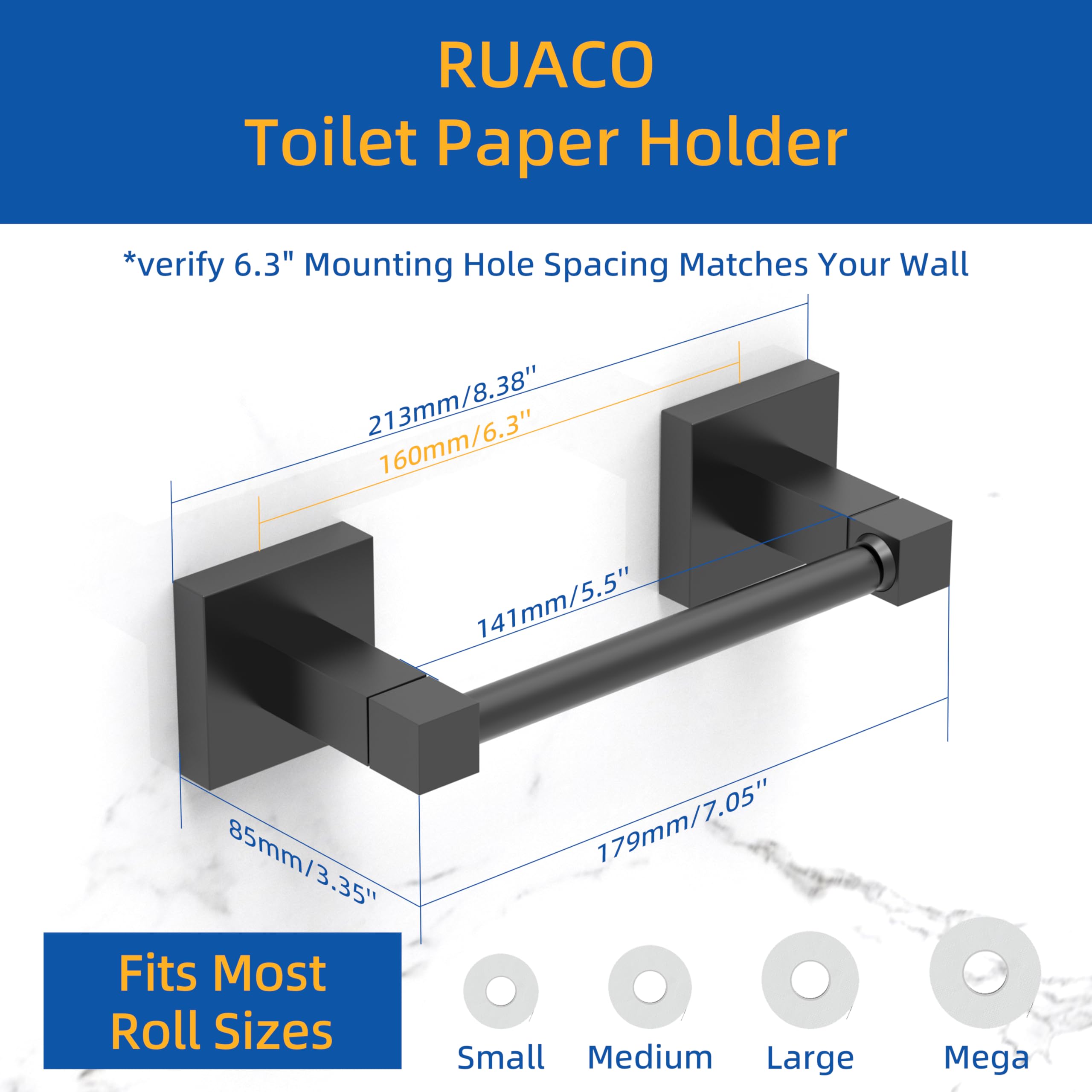 Ruacq stainless steel and zinc alloy build offers durability and water resistance.