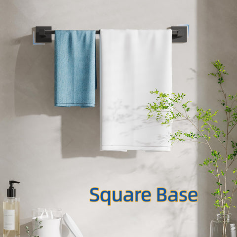 Ruacq SUS304 stainless steel towel bar resists moisture