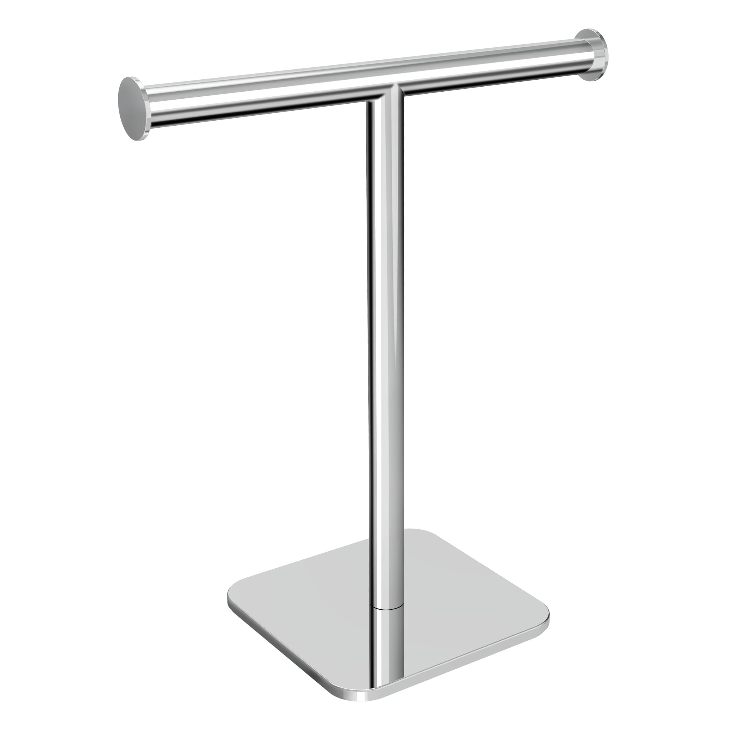 Ruacq T-Shape hand towel holder with 12inch base keeps towels neatly organized on countertops.