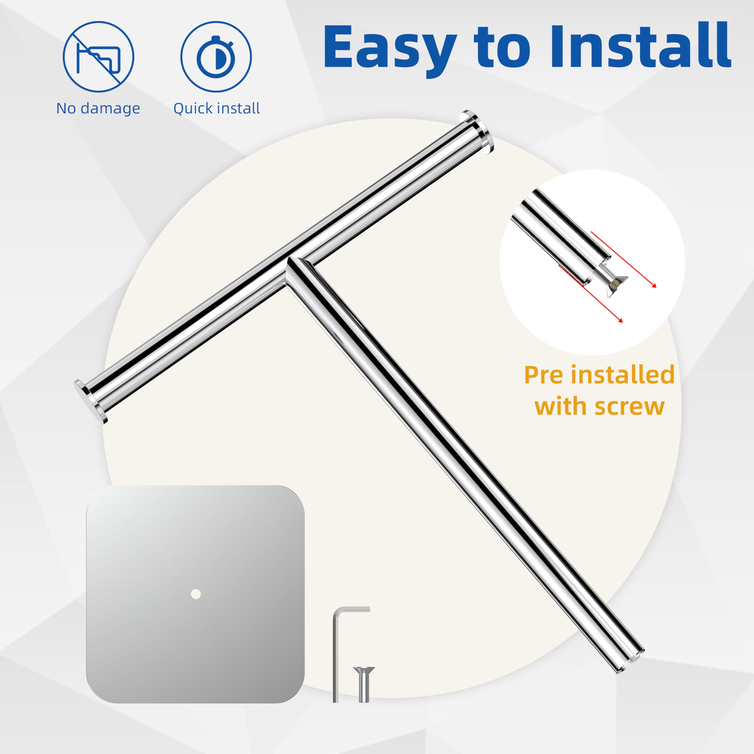 Ruacq weighted base ensures stable, wobble-free placement on any countertop.