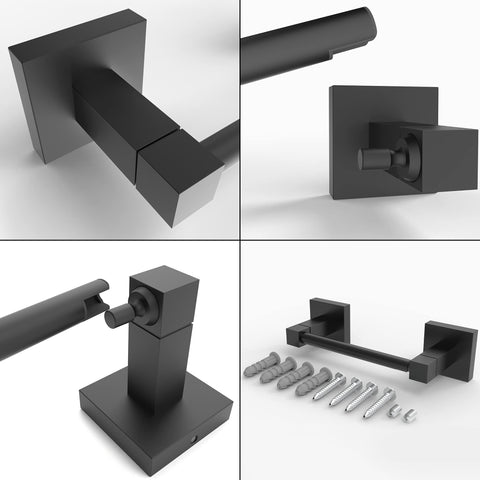 Ruacq wall-mounted finish resists moisture for long-lasting bathroom style.