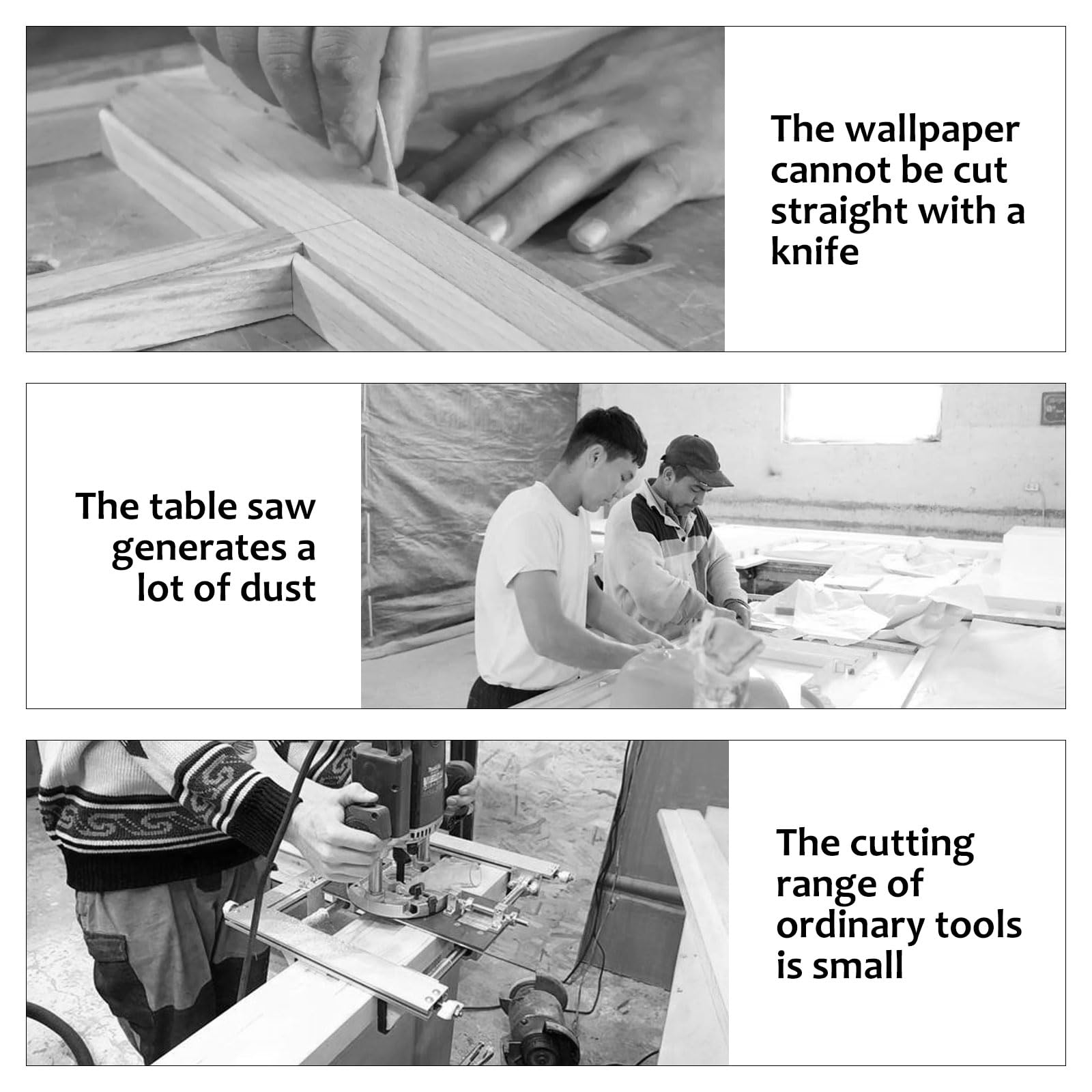 Ruaizel drywall cutter 1-5-60cm range enables versatile layouts.