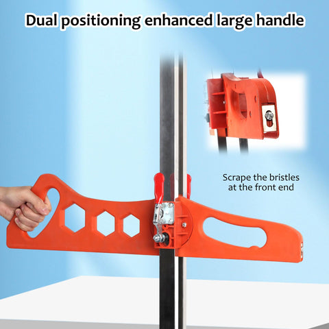 Ruaizel drywall cutter shows adjustable blade angle for thickness variation.
