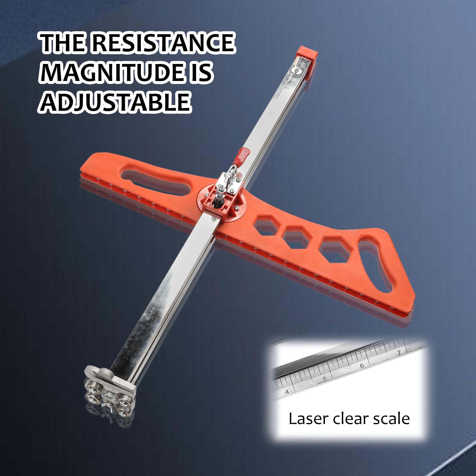 Ruaizel tool in action on a drywall sheet.