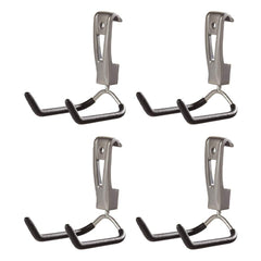 Rubbermaid fasttrack hook rail mount for easy garage organization