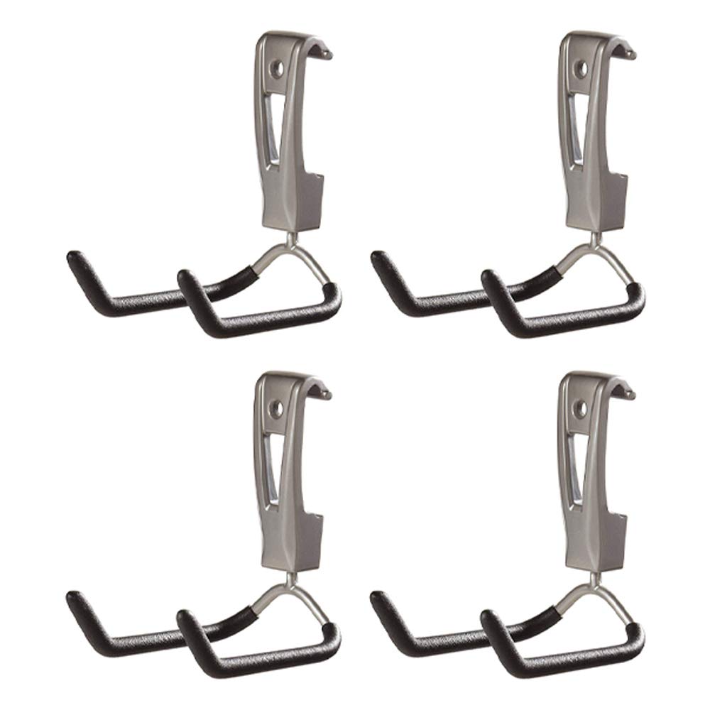 Rubbermaid fasttrack hook rail mount for easy garage organization