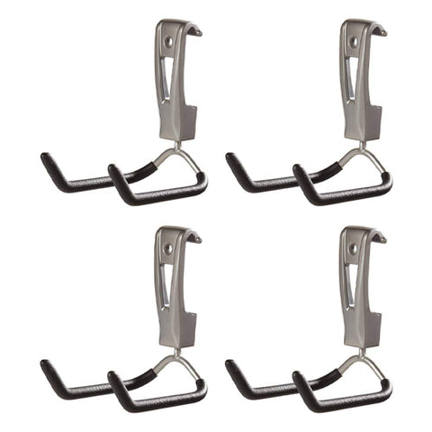 Rubbermaid fasttrack hook rail mount for easy garage organization