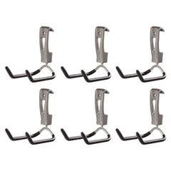 Rubbermaid FastTrack multi-hook rail attachment keeps tools organized and off the floor.