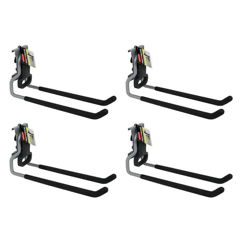 Rubbermaid FastTrack wall-mount multi-hook keeps tools off floor and organized