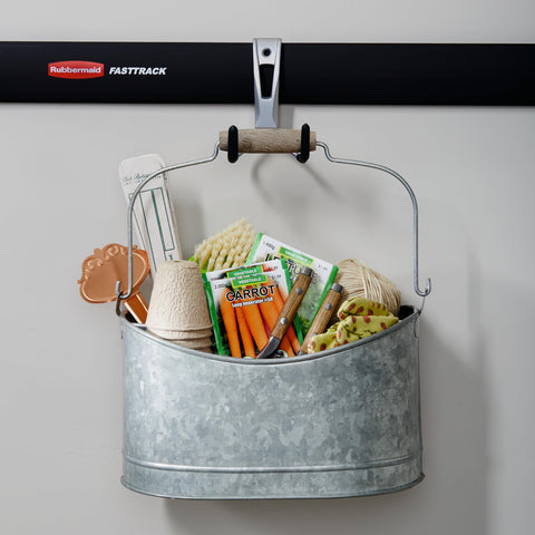 Rubbermaid garage storage organization hook in a four-pack