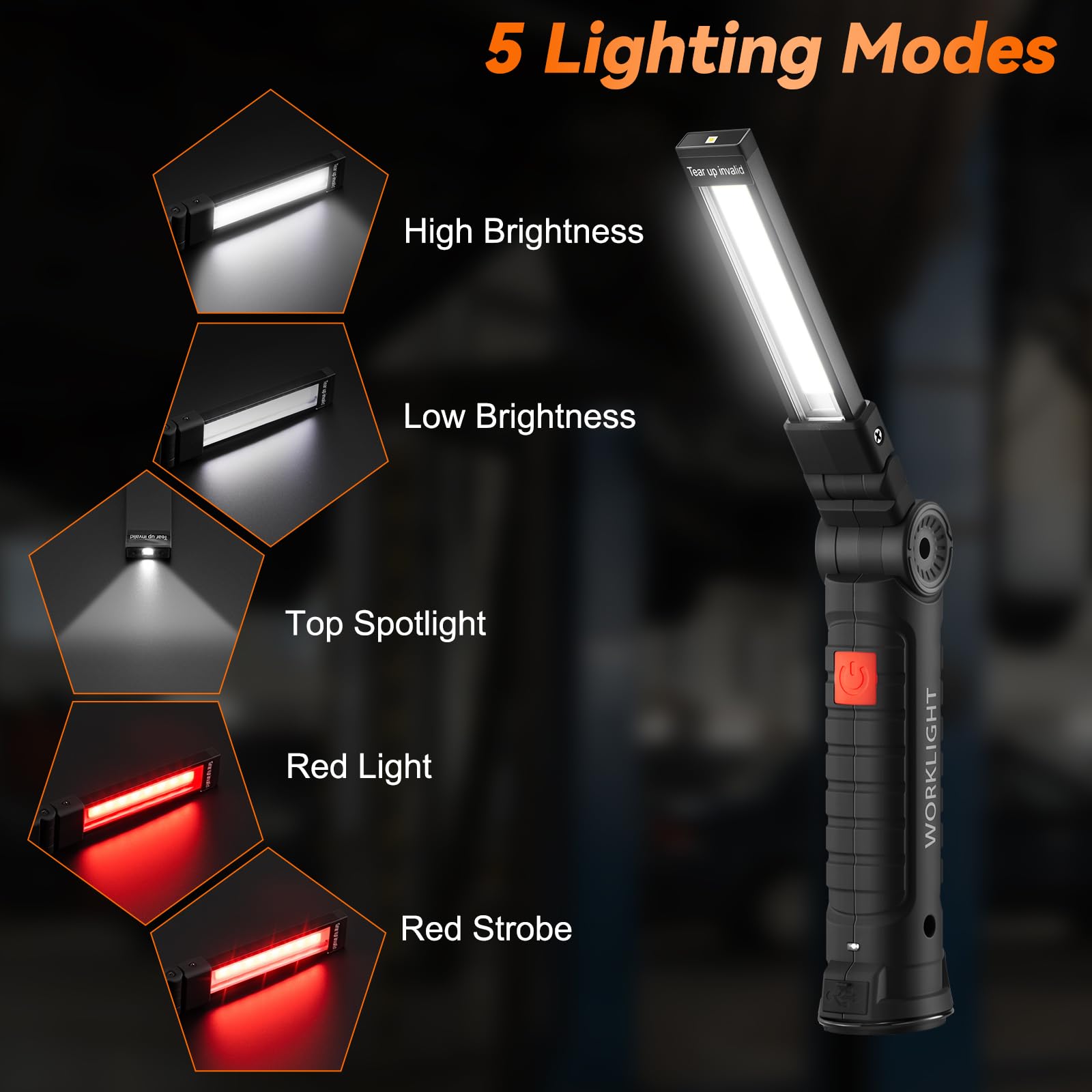 Ruboliy durable ABS shell withstands drops for everyday tasks.