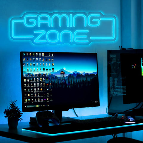 RuCvixkt dorm room gaming decor light creates immersive atmosphere during late-night sessions.