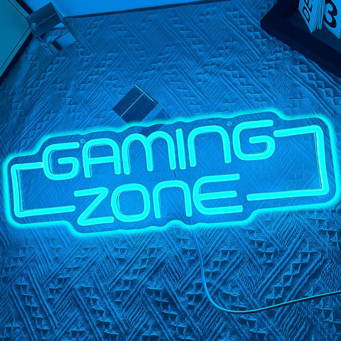 RuCvixkt LED neon sign for gaming delivers eye-catching visuals with low energy use.