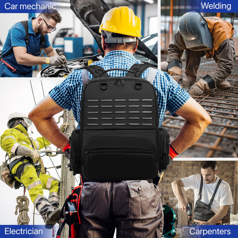 RUCYEN Tool Backpack makes a professional gift for tradespeople