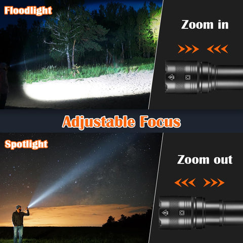 Rufykiri compact pocket-size flashlight fits in hand and bag.