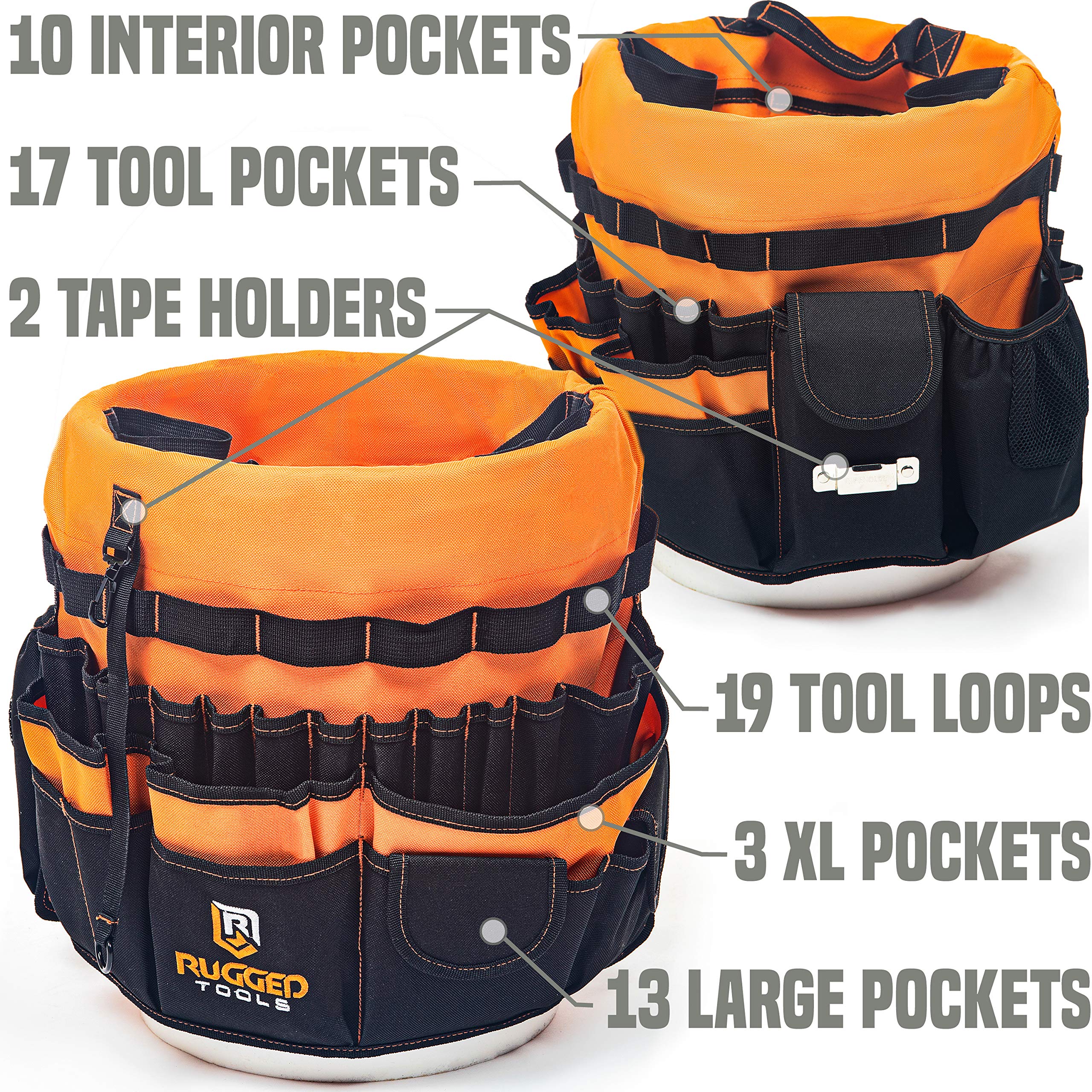 Rugged Tools tape-measure-clip keeps measurement tools handy