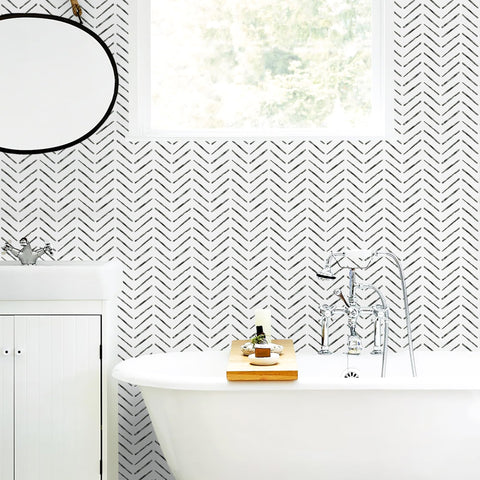 Rugreat large-roll wallpaper helps minimize color differences between batches