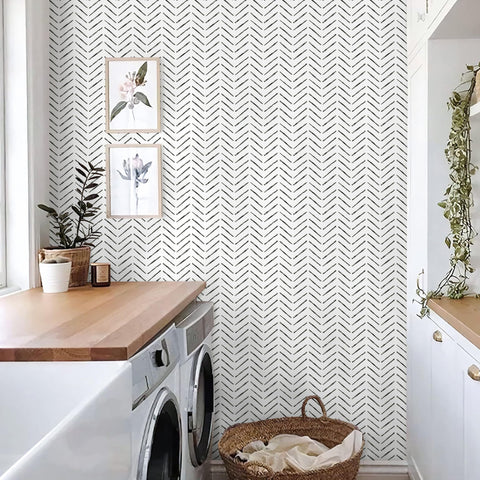 Rugreat removable wallpaper is renter-friendly with clean removal