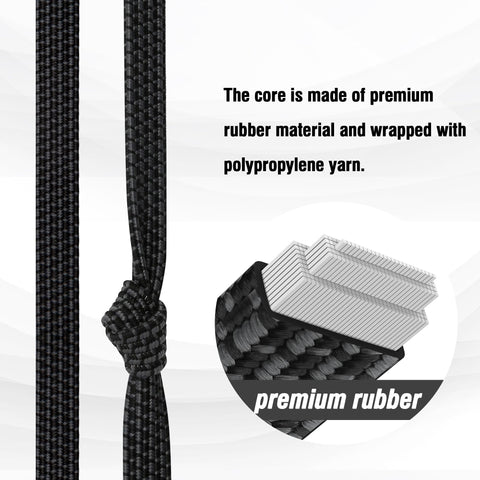 Rugtol bungee cords secure tent poles for quick campsite setups