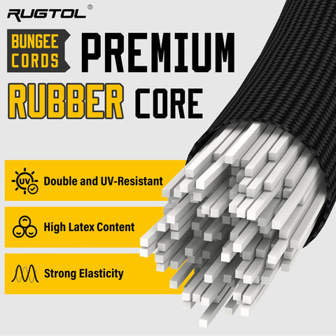 Rugtol fixed and adjustable hooks provide secure fastening on racks.