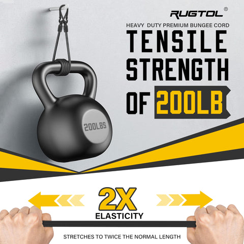 Rugtol rust-resistant carabiner hooks with coating resist wear.