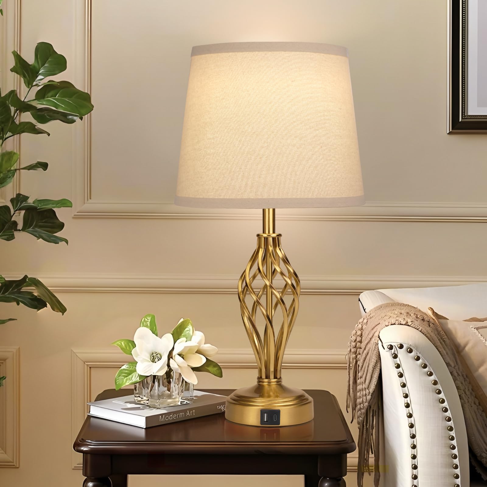 Ruiever dual-pack lamps suit bedrooms, desks, and living rooms