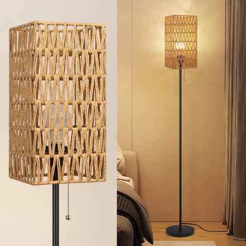 Ruiever floor lamp color temperature options for cozy to bright lighting.