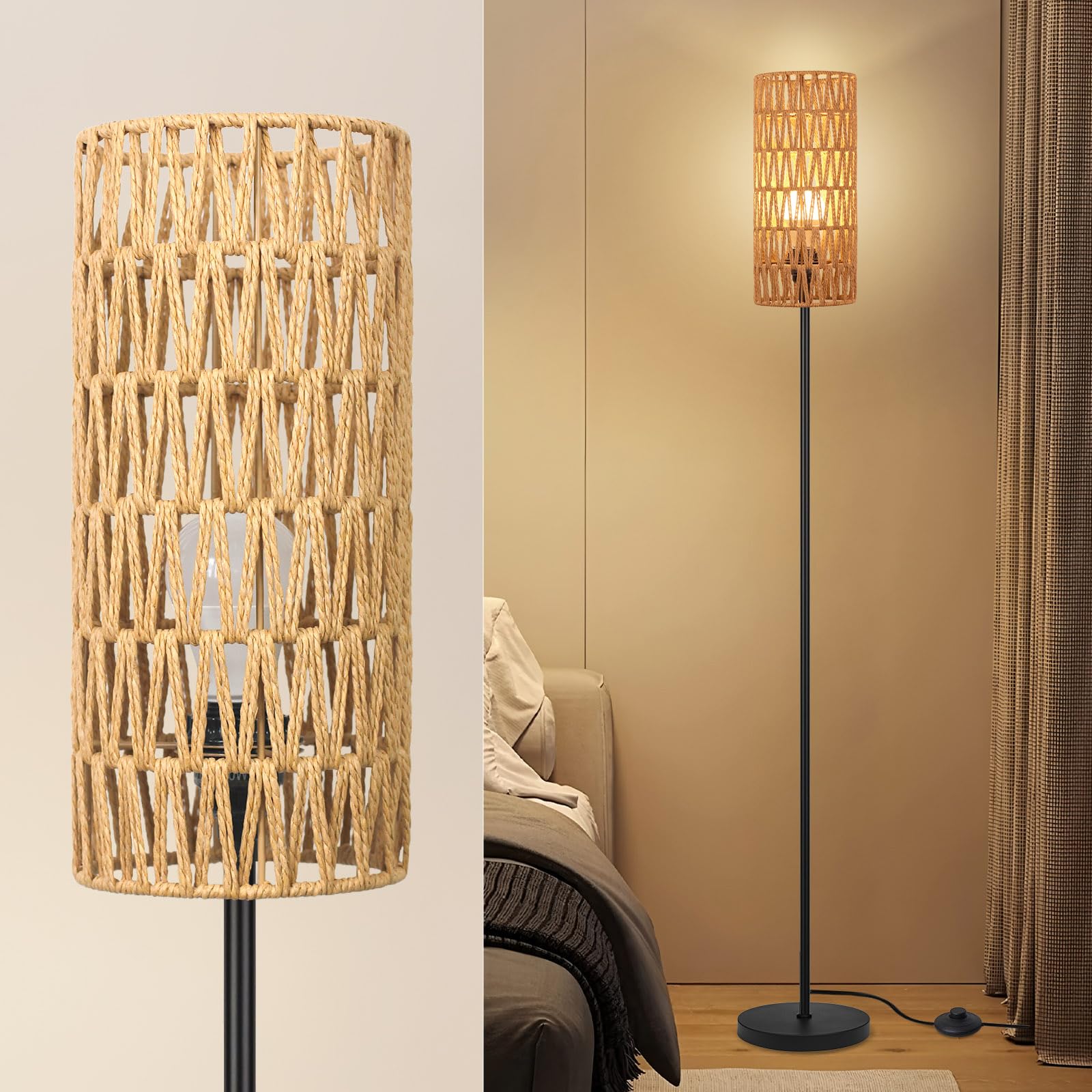 Ruiever E26 lamp compatibility enables easy bulb swaps and customization.