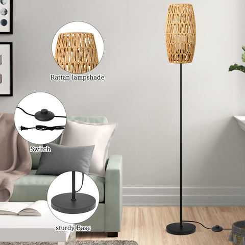 Foot switch on Ruiever lamp cable for easy operation.