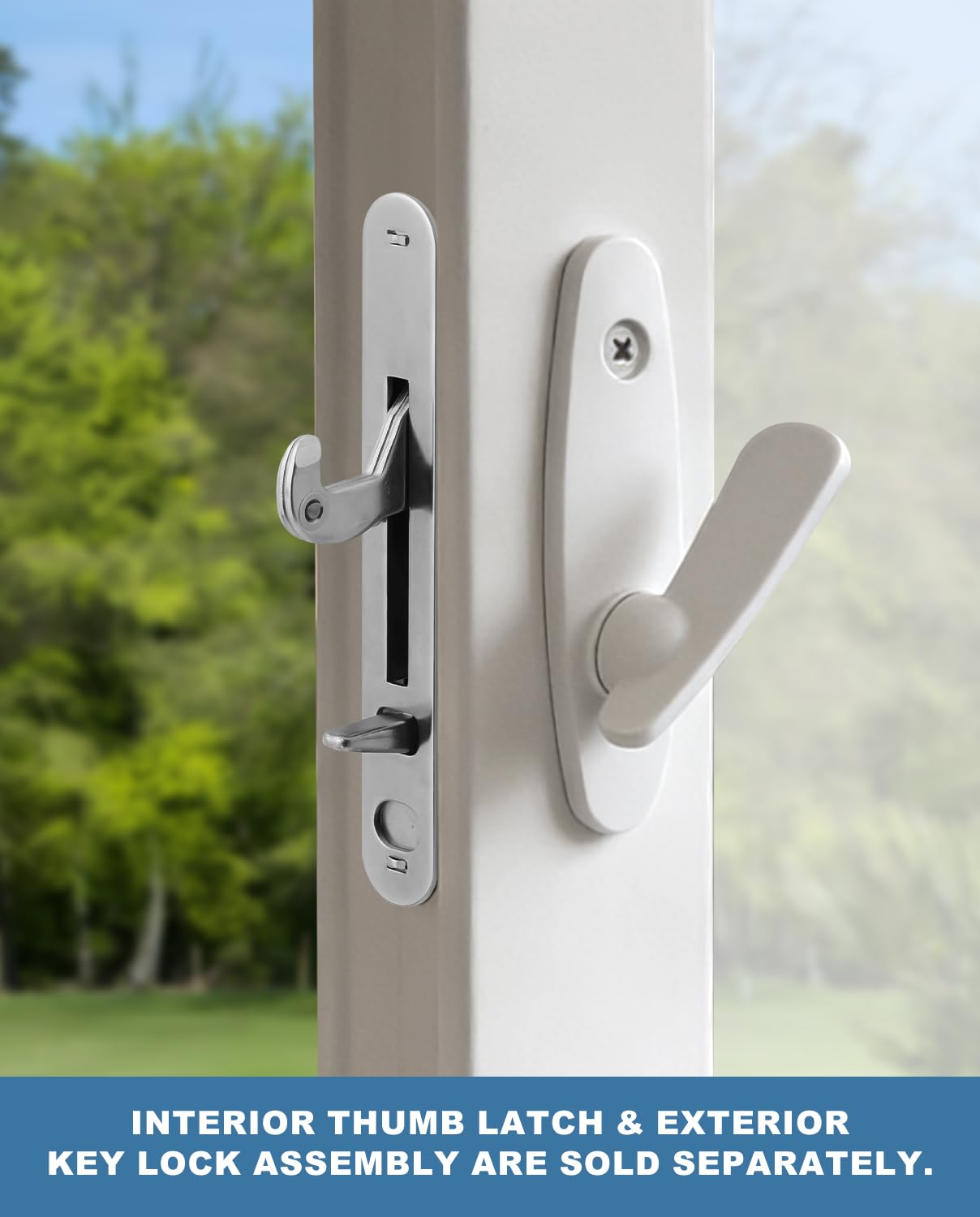 Ruigrit reachout system tightens door and locks securely for added stability.