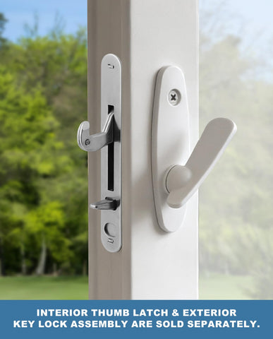 Ruigrit reachout system tightens door and locks securely for added stability.