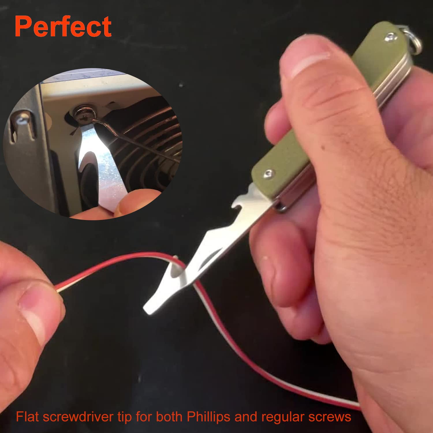 Ruike G10 handle texture provides secure grip during use.